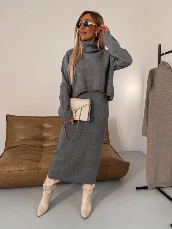 Carolina | Feminino de Tricô Outono/Inverno
