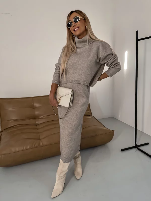 Carolina | Feminino de Tricô Outono/Inverno