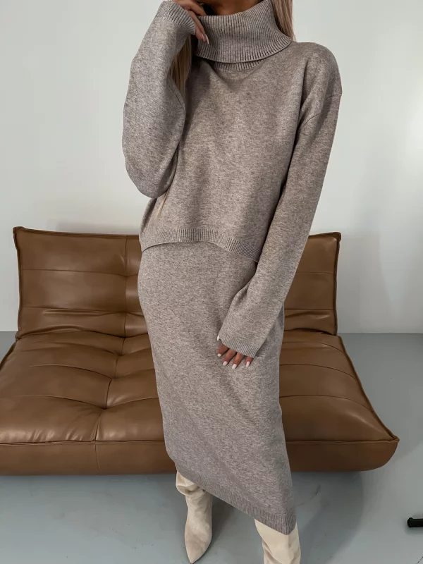Carolina | Feminino de Tricô Outono/Inverno